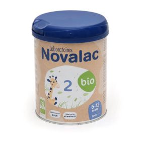 Novalac 2 Bio 6-12 Mois - 800 g