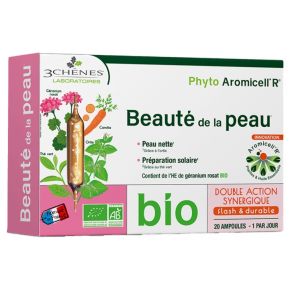 Les 3 Chênes Phyto Aromicell'R Beauté de la Peau Bio - 20 Ampoules