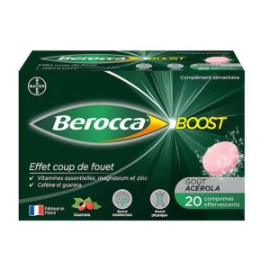 Bayer Berocca Boost - 20 comprimés effervescents
